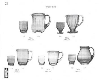 Whitefriars 1957 British Glass Catalogue, Page 23