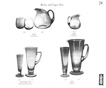 Whitefriars 1957 British Glass Catalogue, Page 24
