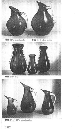 Whitefriars 1964 British Glass Catalogue, Page 7