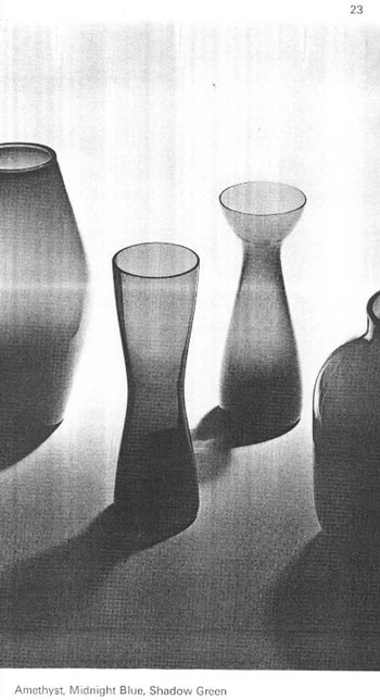Whitefriars 1964 British Glass Catalogue, Page 28