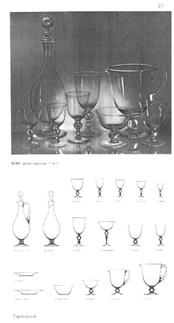 Whitefriars 1964 British Glass Catalogue, Page 32