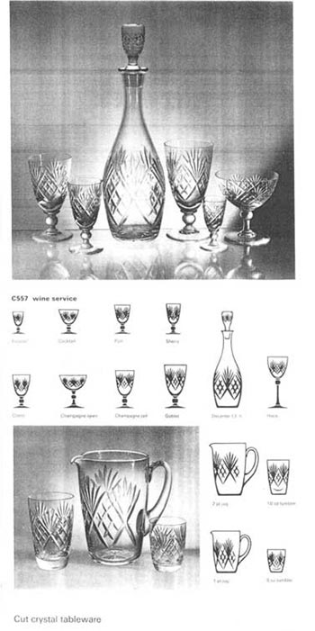 Whitefriars 1964 British Glass Catalogue, Page 52