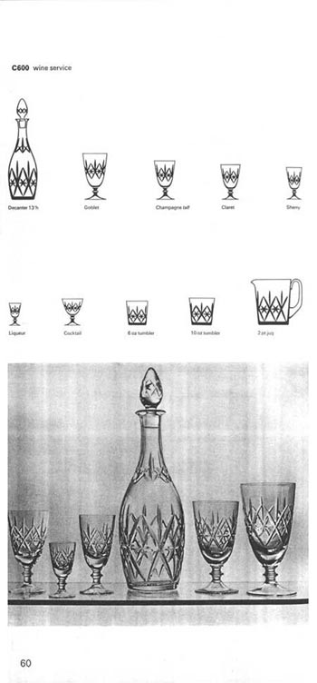 Whitefriars 1969 British Glass Catalogue, Page 60