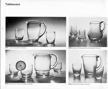 Whitefriars 1974 British Glass Catalogue, Page 32