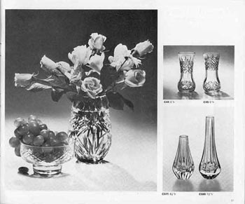 Whitefriars 1974 British Glass Catalogue, Page 37