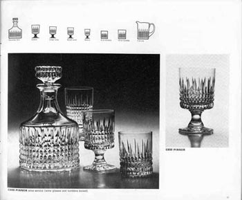 Whitefriars 1974 British Glass Catalogue, Page 45