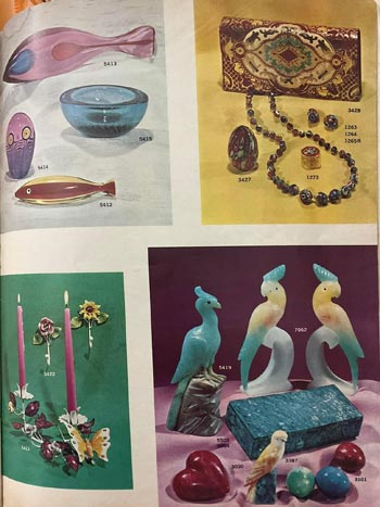 World Handicrafts 1969 Murano Glass Import Catalogue, Page 4