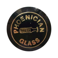 Phoenician Maltese glass paper label.