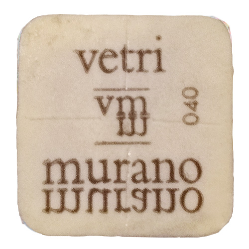Vetri Murano label