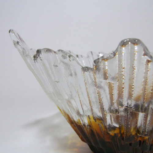 Humppila＊Revontulet＊Glass lamp shade【希少】 Humppila Tauno Wirkkala Revontulet Northern Lights Ice Bowl