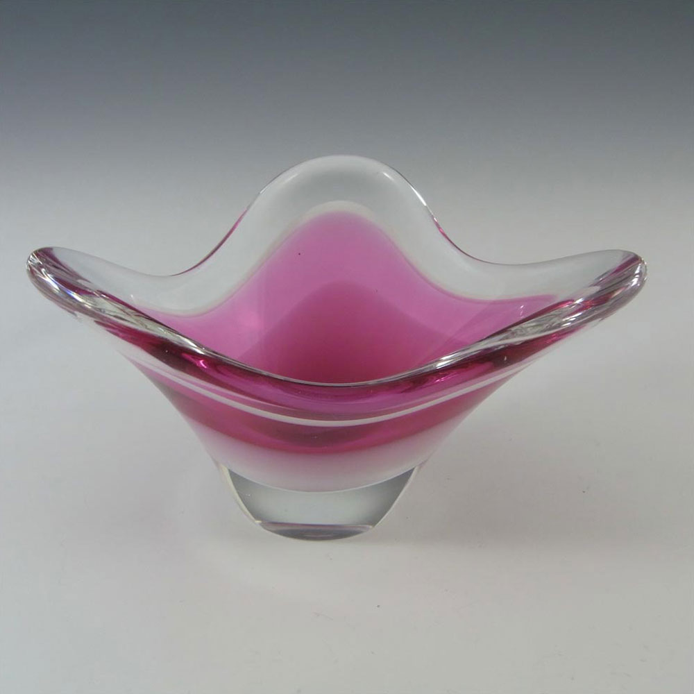 Flygsfors Coquille Glass Bowl by Paul Kedelv - Signed #2