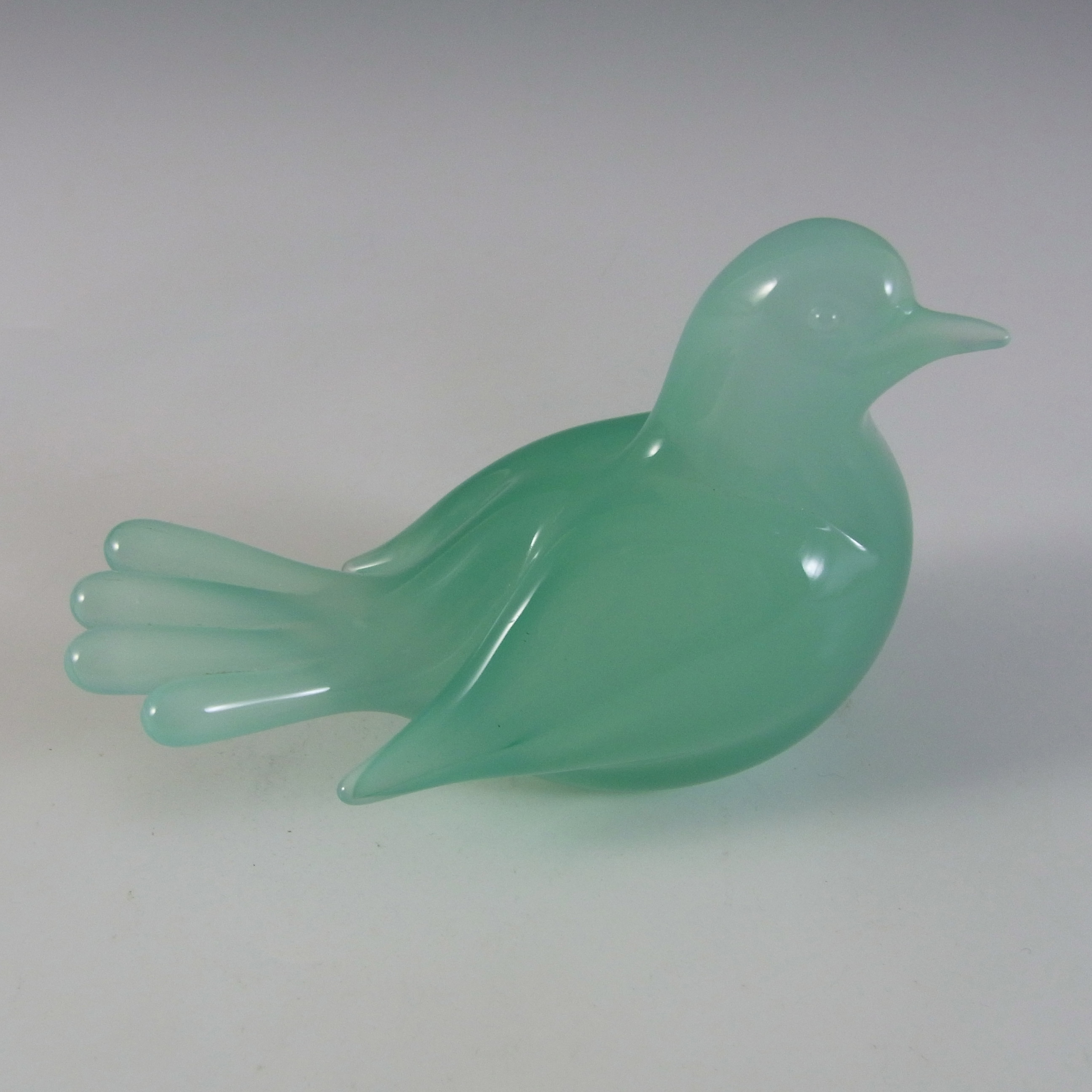 Murano Glass Bird Archimede Seguso ムラーノ Archimede Seguso Murano Glass Bird Sculpture Orange