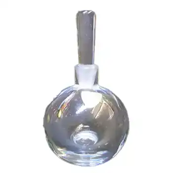 (image for) Orrefors 1950 Glass Perfume/Scent Bottle Signed + Label