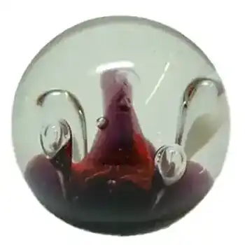 (image for) Caithness Glass "Moonflower" Paperweight/Paper Weight