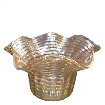 (image for) Murano Salviati Copper Aventurine Glass Bowl/Dish