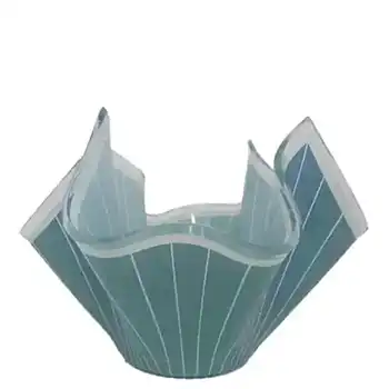 (image for) Chance Bros Glass "Cordon" Handkerchief Vase 1961