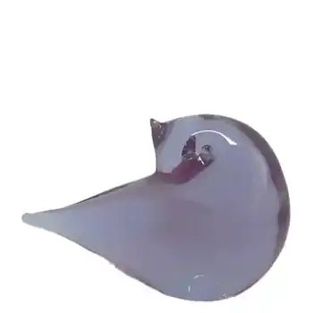 (image for) Neodymium/Alexandrite Lilac Glass Bird - Changes Colour