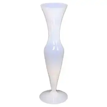 (image for) French or Italian Opaline/Opalescent White Glass Vase