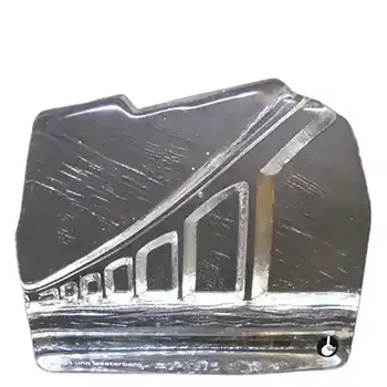 (image for) Pukeberg/Uno Westerberg Oland Bridge Glass Paperweight