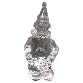 (image for) Swedish Pukeberg/Uno Westerberg Glass Clown Paperweight