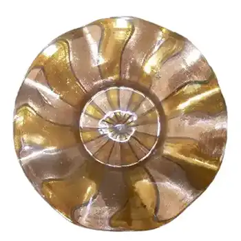 (image for) Salviati 1950's Copper Aventurine Murano Glass Plate