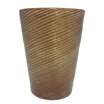 (image for) Salviati Murano Copper Aventurine Tumbler/Shot Glass