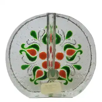 (image for) Large Walther Glas German Solifleur Glass Stem Vase