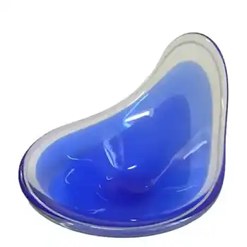(image for) Flygsfors Coquille Glass Bowl by Paul Kedelv Signed '57