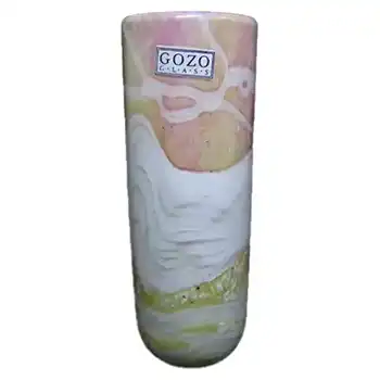 (image for) Gozo Maltese Glass 'Sunshine' Vase - Signed + Labelled