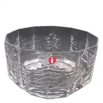 (image for) Iittala Glass 'Kuusi' Sugar Bowl by Jorma Vennola #2416