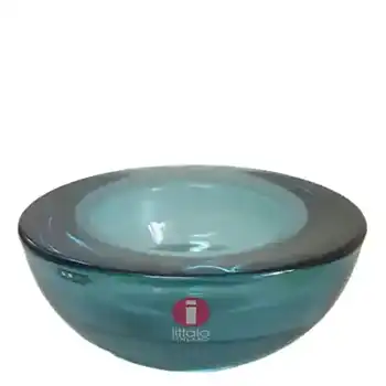 (image for) Iittala Blue Glass Annaleena Hakatie Candle Votive/Bowl