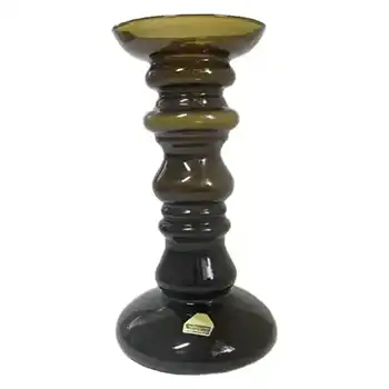 (image for) Ingrid/Ingridglas Green Glass Vase/Candlestick - Label