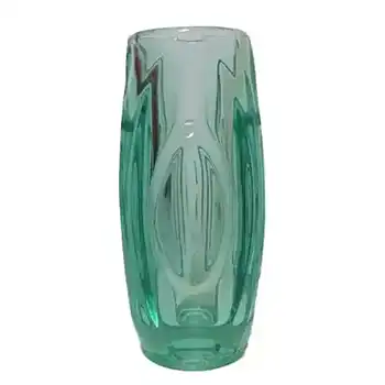 (image for) Rosice Sklo Union Glass Lens Vase Rudolf Schrötter #914