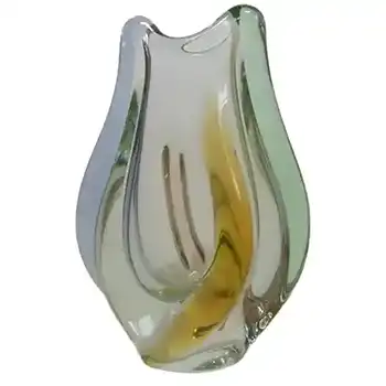 (image for) Mstisov Czech Glass Rhapsody Vase by Frantisek Zemek