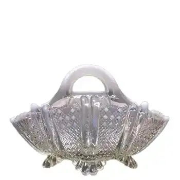(image for) Davidson 1900's Moonshine Pearline Glass Richelieu Bowl