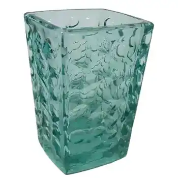 (image for) Rosice Sklo Union Turquoise Glass Vase Jiři Brabec 5122