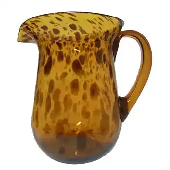 (image for) CLAVE Empoli Italian 'Tartaruga' (Tortoise) Glass Jug