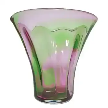 (image for) Stevens + Williams/Royal Brierley Glass 'Rainbow' Vase