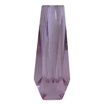 (image for) Neodymium / Alexandrite Faceted Lilac / Blue Glass Vase