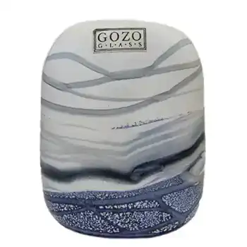 (image for) Gozo Maltese Glass 'Noire' Vase - Signed & Labelled