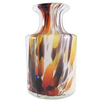 (image for) Holmegaard 'Cascade' Glass Vase by Per Lutken - Signed