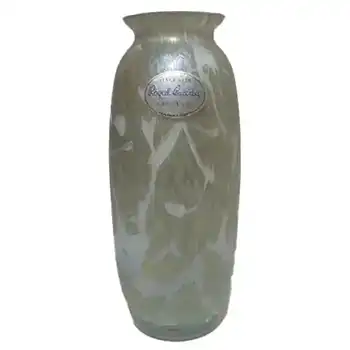 (image for) Royal Brierley Silver Glass 'Studio' Vase - Labelled