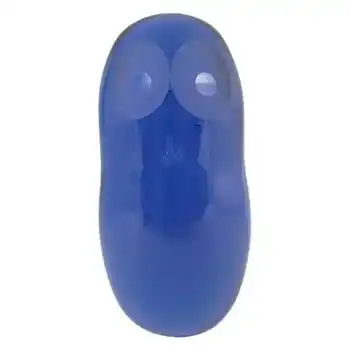 (image for) Wedgwood British Blue Glass Owl Paperweight RSW140