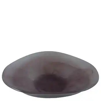 (image for) Sowerby British 1960's Purple Cloud Glass Bowl