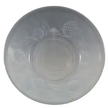 (image for) Jobling #5000 1930's Blue Art Deco Glass Fircone Bowl