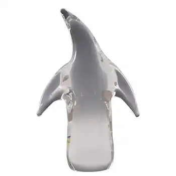(image for) FM Konstglas/Marcolin Fumato Glass Penguin - Signed + Labelled