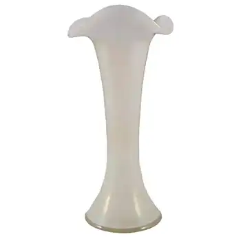 (image for) Kralik Art Nouveau 1900's Iridescent Mother-of-Pearl Glass Vase