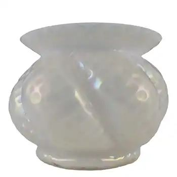 (image for) Kralik Art Nouveau 1900's Iridescent Mother-of-Pearl Glass Vase