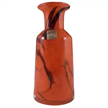 (image for) Prachen 70s Red Glass 'Flora' Vase - Frantisek Koudelka