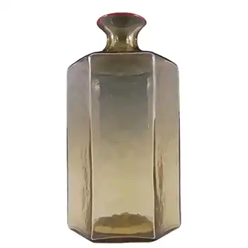 (image for) Venini Murano Amber Glass 'Vasetti' Vase - Signed '79
